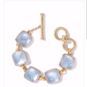 Julie Vos Savoy Demi Chalcedony Stone Bracelet